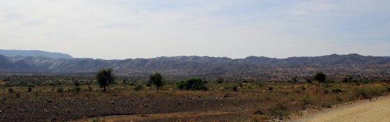 Image of Ethiopia, showing a desert landscape.