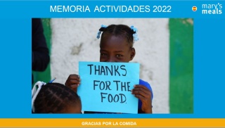 Memorias de Actividad de Mary's Meals Spain