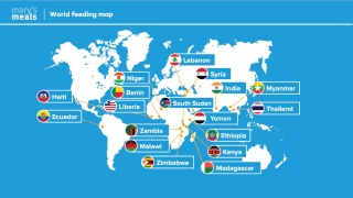 World feeding map