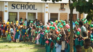 niños en la escuela en Malawi